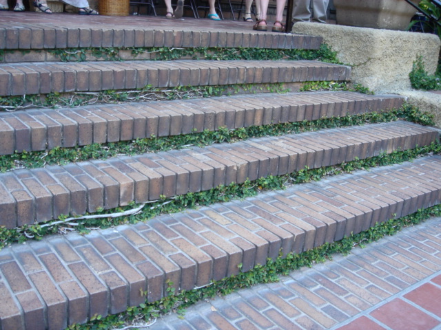 Front Steps at the Gamble House in Pasadena